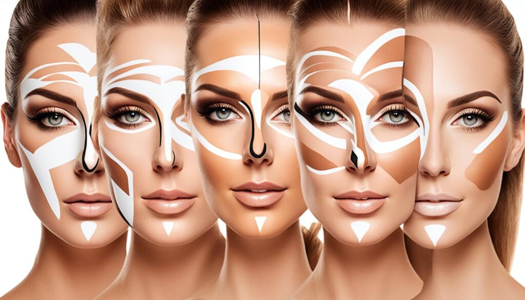 step-by-step contouring process